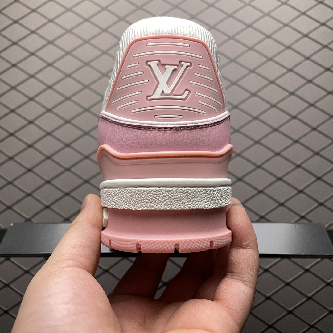 Louis Vuitton Trainer Line Sneaker "pink" (1AA6Y8)