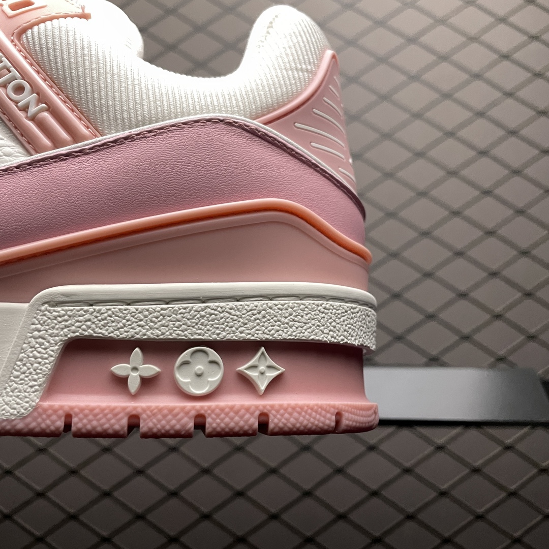 Louis Vuitton Trainer Line Sneaker "pink" (1AA6Y8)