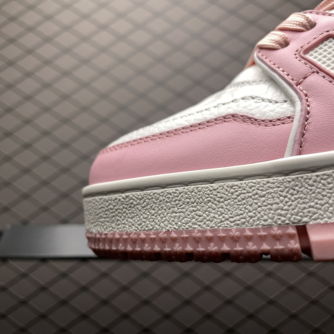 Louis Vuitton Trainer Line Sneaker "pink" (1AA6Y8)