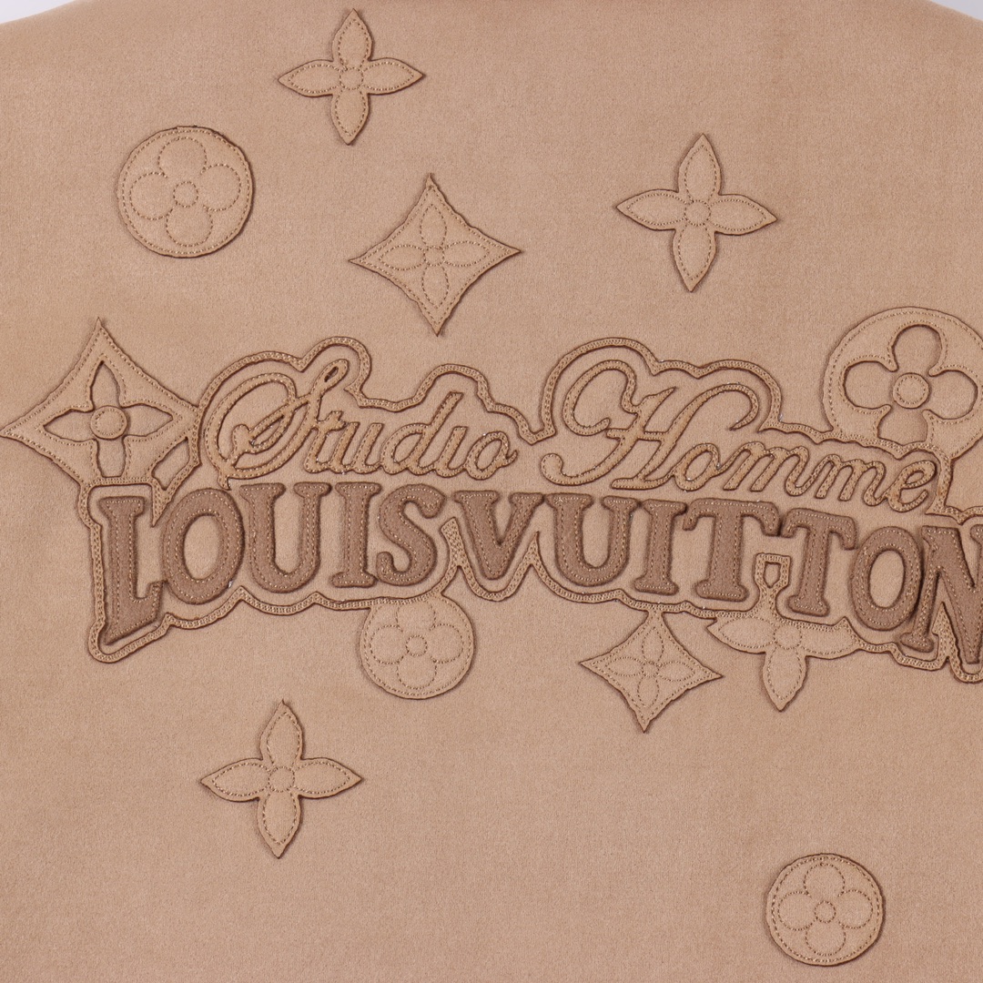 Louis Vuitton leather patchwork jacket（1AAUXG）