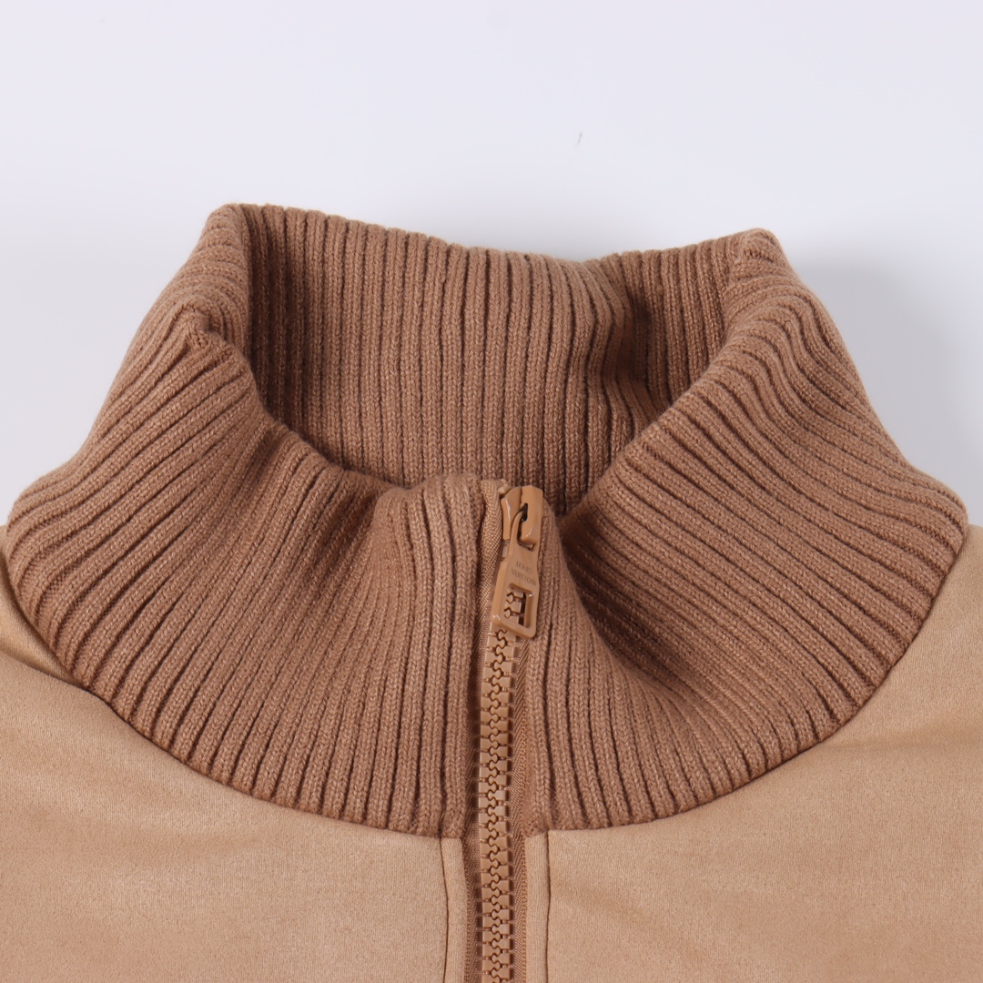 Louis Vuitton leather patchwork jacket（1AAUXG）