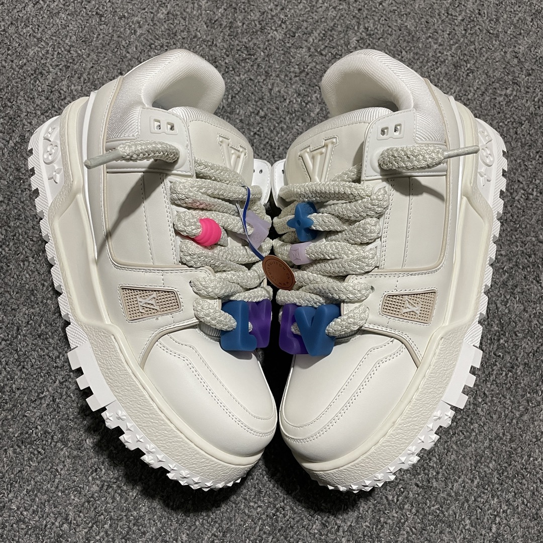LV Trainer Maxie Line Sneaker "Blanc" （1AB8RK）