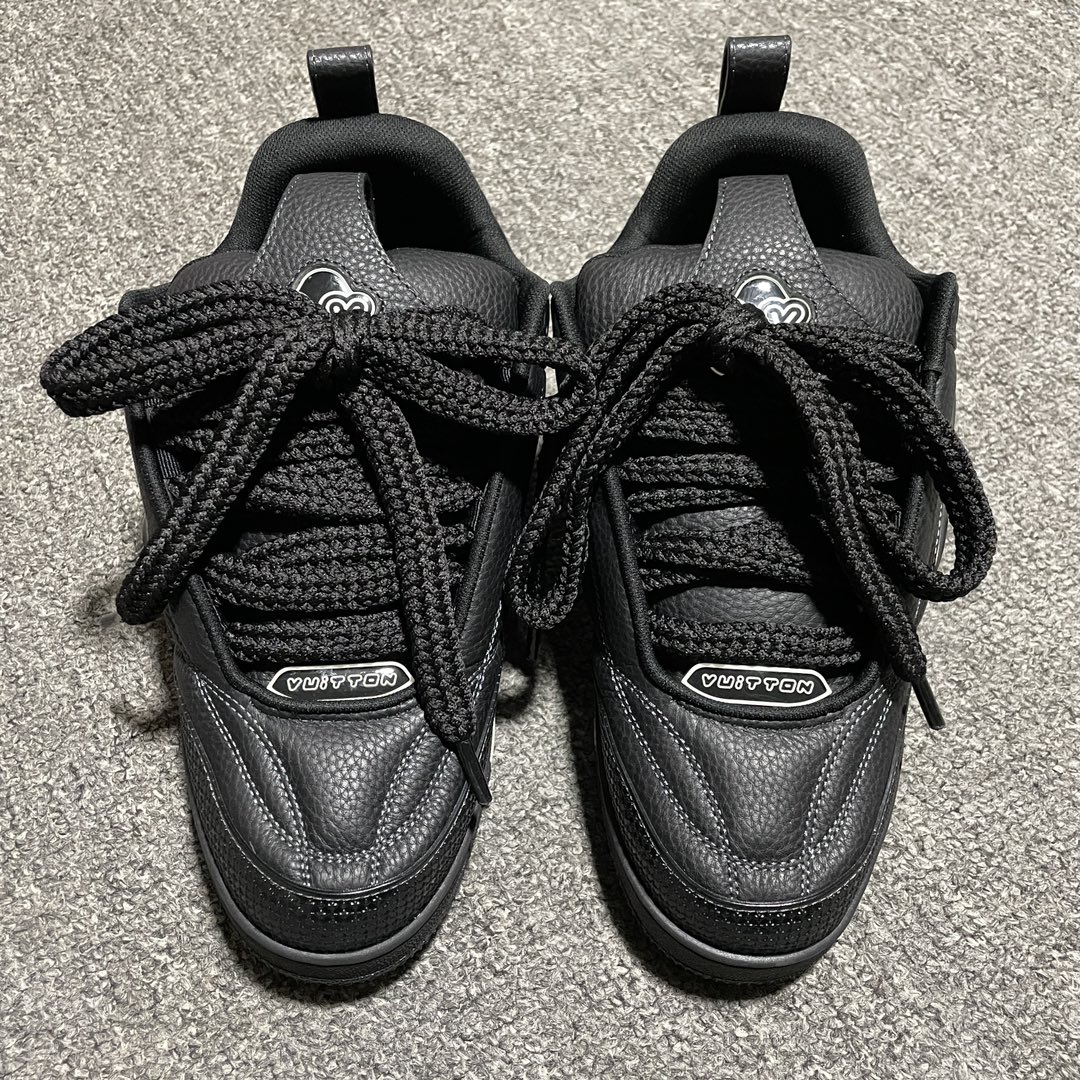 [Copy]Louis Vuitton LV Skate Sneaker "black"(1ABZ5B)