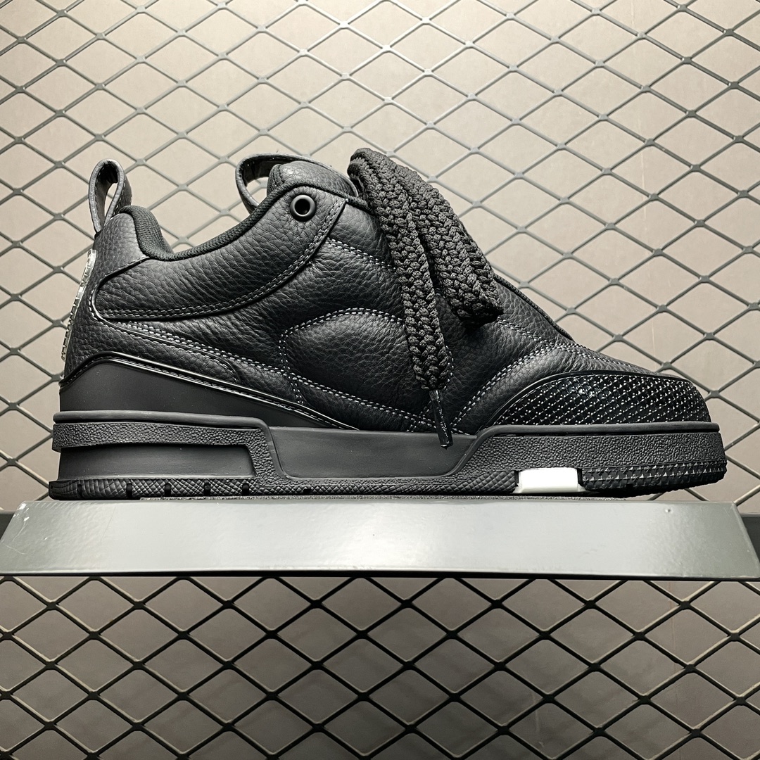 [Copy]Louis Vuitton LV Skate Sneaker "black"(1ABZ5B)