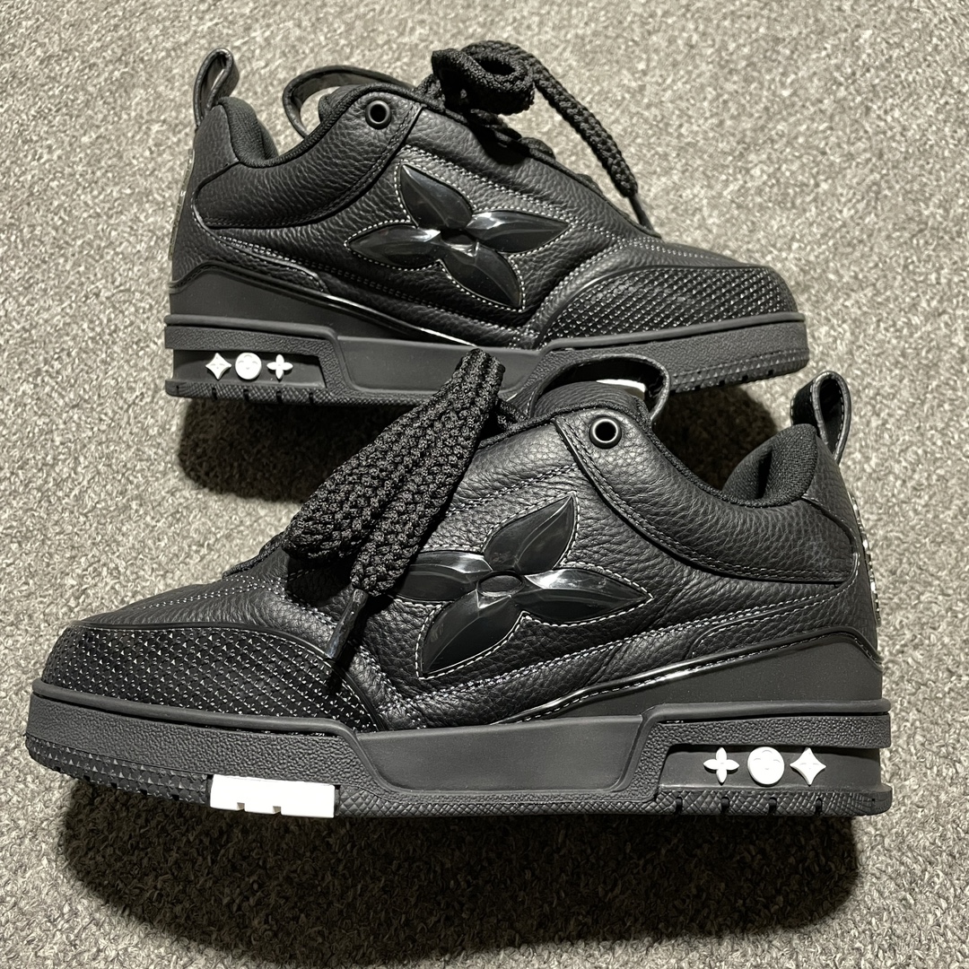 [Copy]Louis Vuitton LV Skate Sneaker "black"(1ABZ5B)