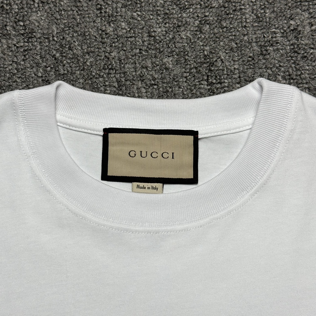 GUCCI cotton jersey T-shirt（774580-XJGA9-9692）