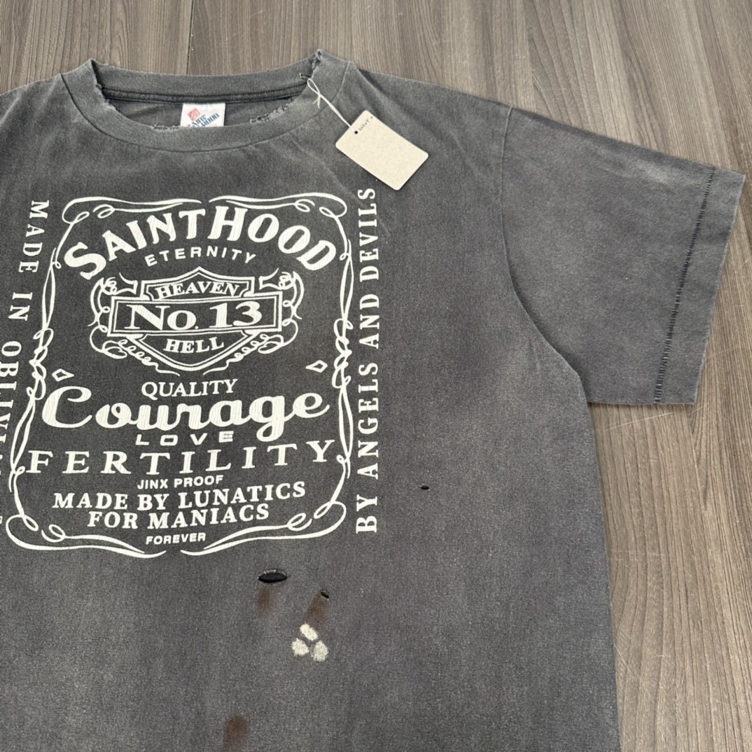 【SAINT Mxxxxxx】×ネイバーフッド Tシャツ(SM-S23-0000-116）