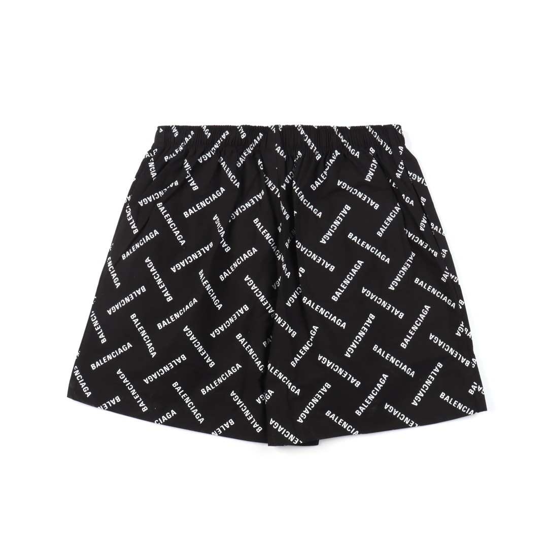BALENCIAGA  Logo cotton shorts shorts（719975TPLA41070）