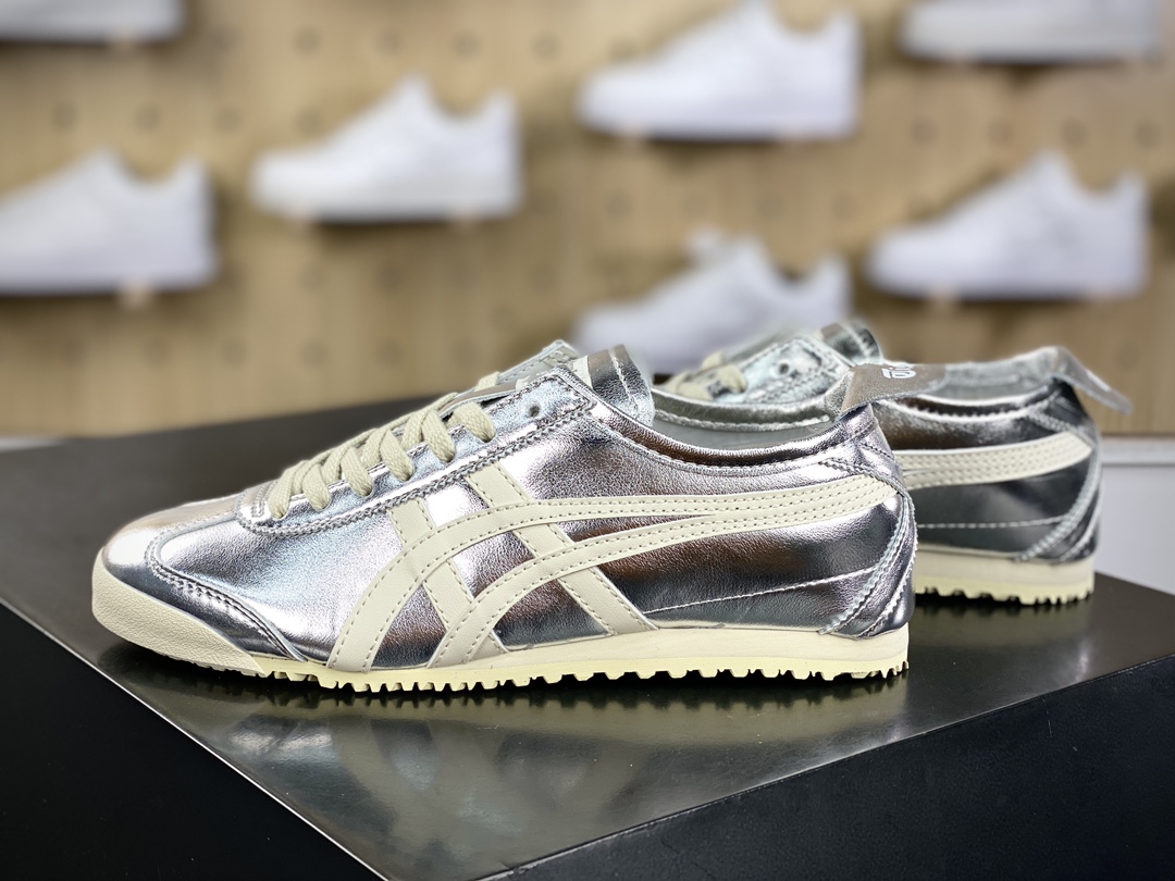 Onitsuka Tiger Mexico 66 SD Pure Silver Cream（1183B955-020）