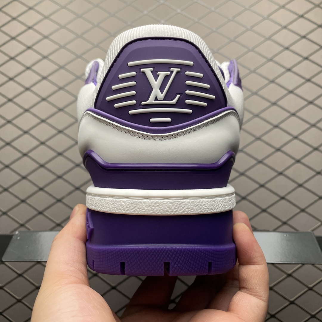 Louis Vuitton Trainer Maxi Line Sneakers LV(1ACPQ4)