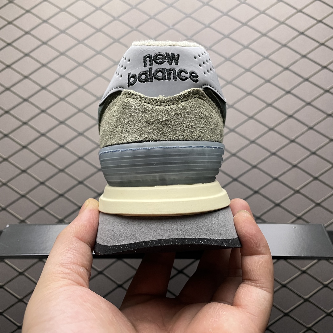 Stone Island × New Balance 574 Legacy "Green"(U574LGST)