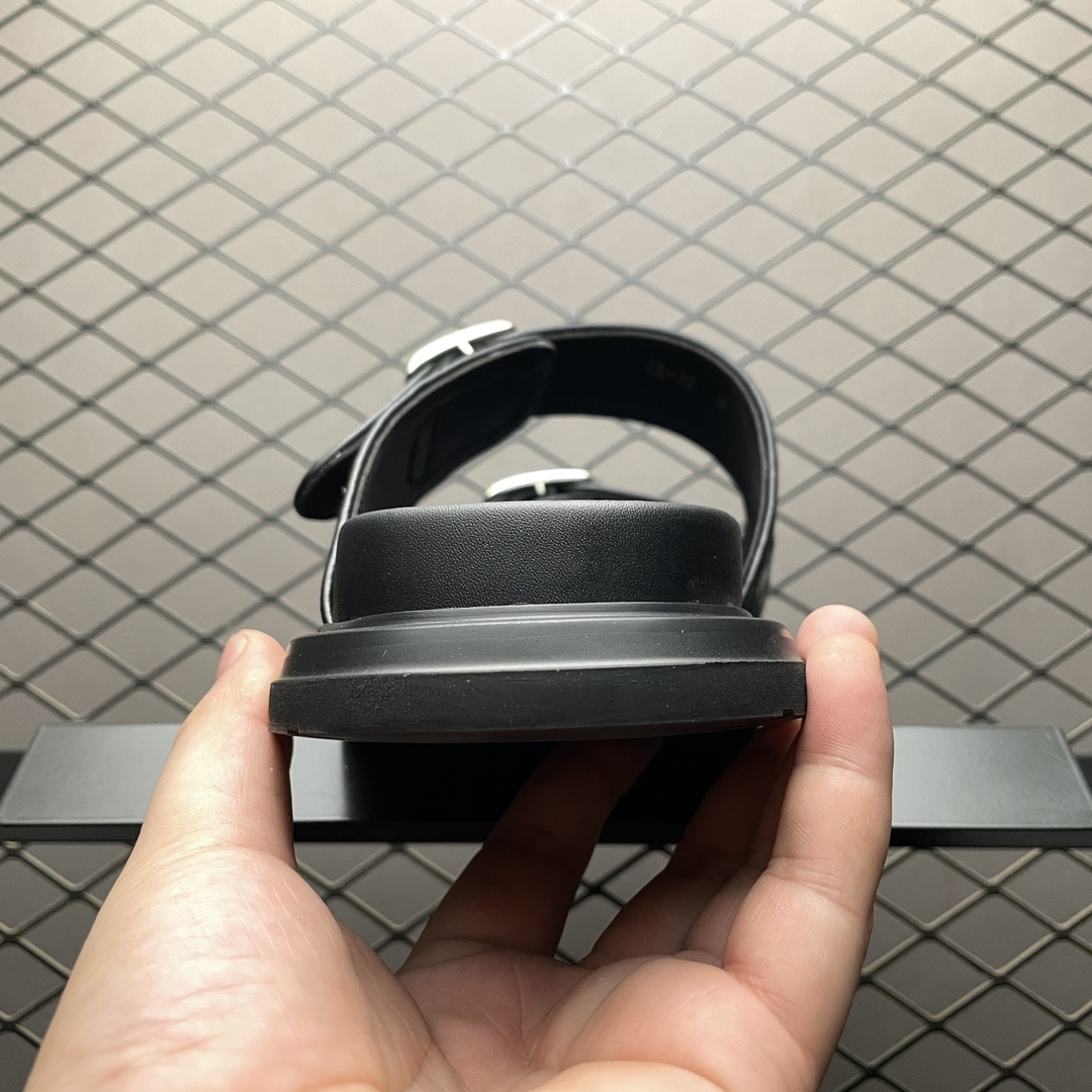 Dior MENS Dior Aqua Sandal Dior Oblique Jacquard "Beige/Black"(3SA135ZSA_H561)