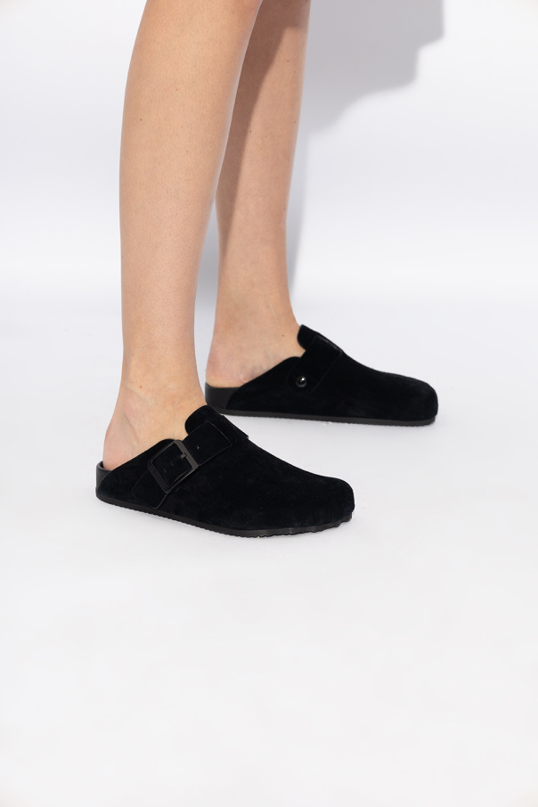 RallystoryShops | Women's Shoes | X Veja Sneakers | Balenciaga 'Sunday'  suede slides