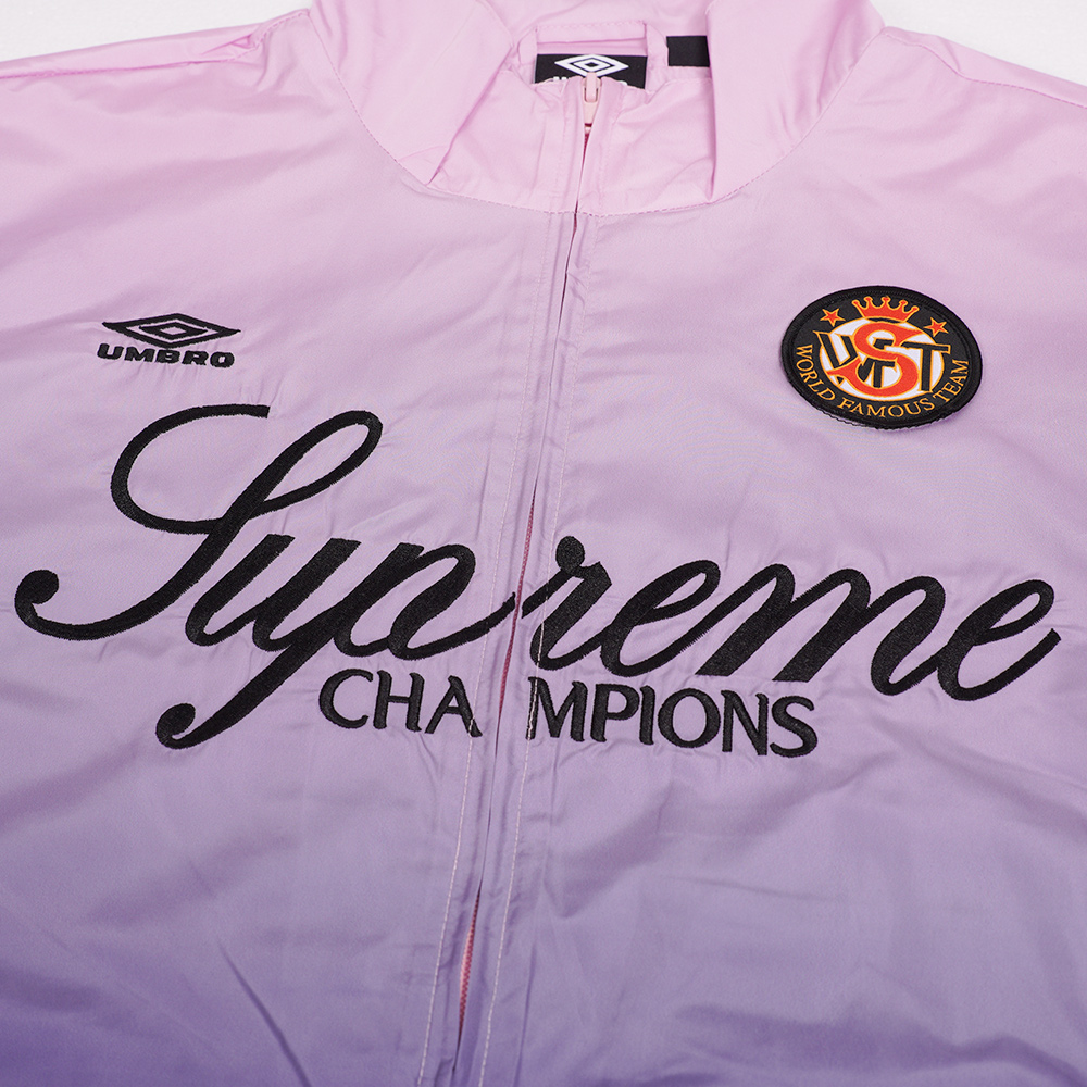 Supreme x Umbro Gradient Track Jacket "Black"（SUP-FW25-026）
