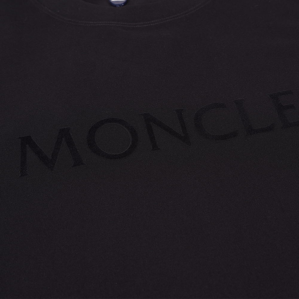 Moncler Flocked Logo Cotton T-Shirt（J20918C000248390T778）