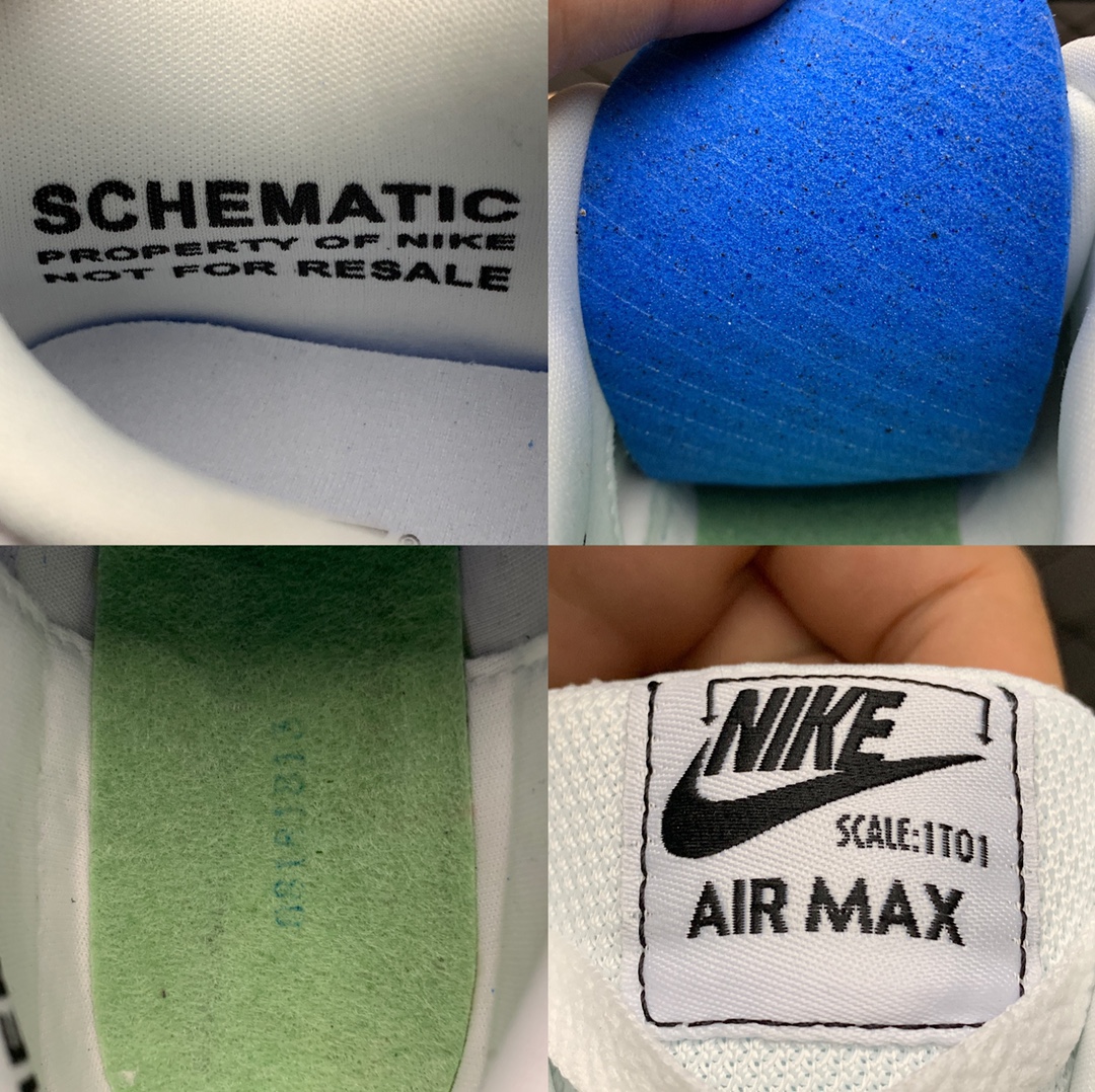 NIKE AIR MAX 1 "TINKER SCHEMATIC WHITE"（CJ4286-100）