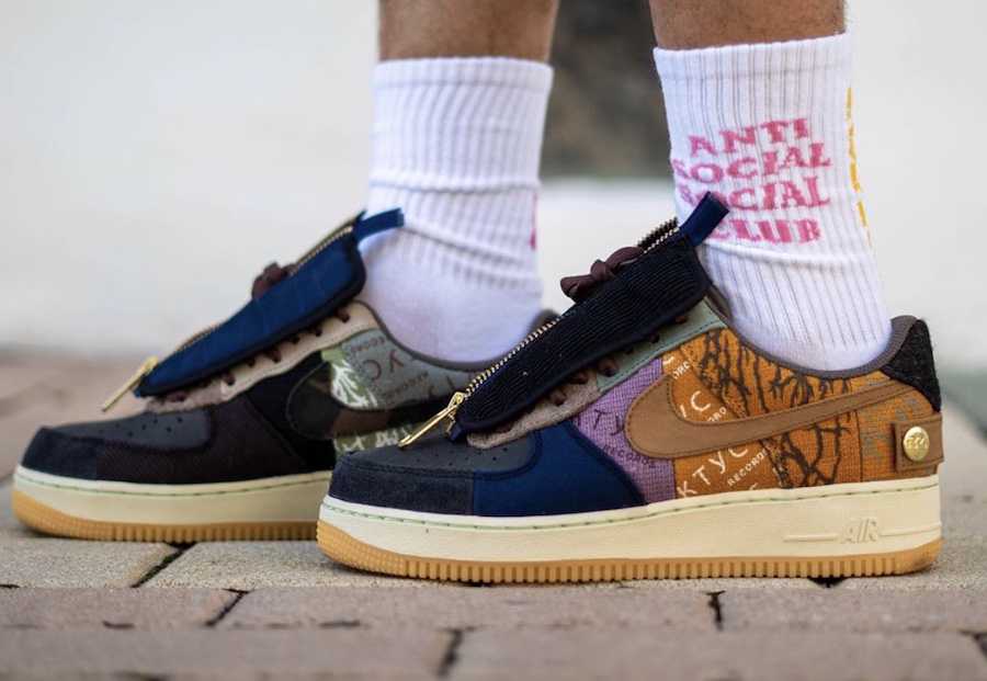 【スニダンで購入可】11/16発売 TRAVIS SCOTT &times; NIKE AIR FORCE 1 LOW "CACTUS JACK" 抽選/定価/販売店舗まとめ 12枚目