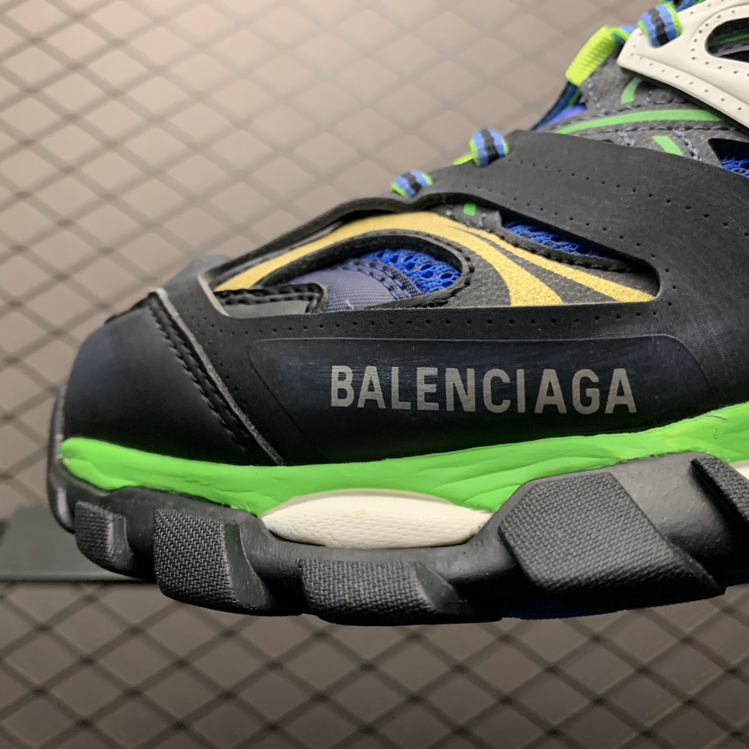 Balenciaga Track Sneaker 'Black Blue'（542023W1GB31097）