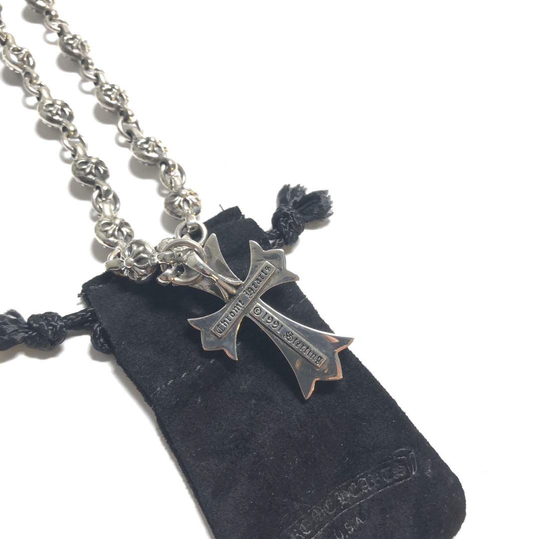 CHROME HEARTS Cross Necklace（CHROME HEARTS 254）