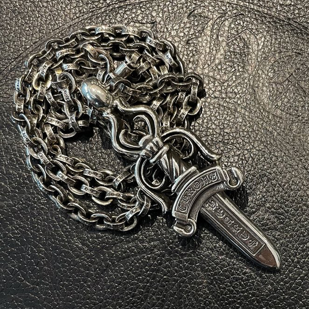 Chrome Hearts Large Sword Necklace（CHROME HEARTS 330）