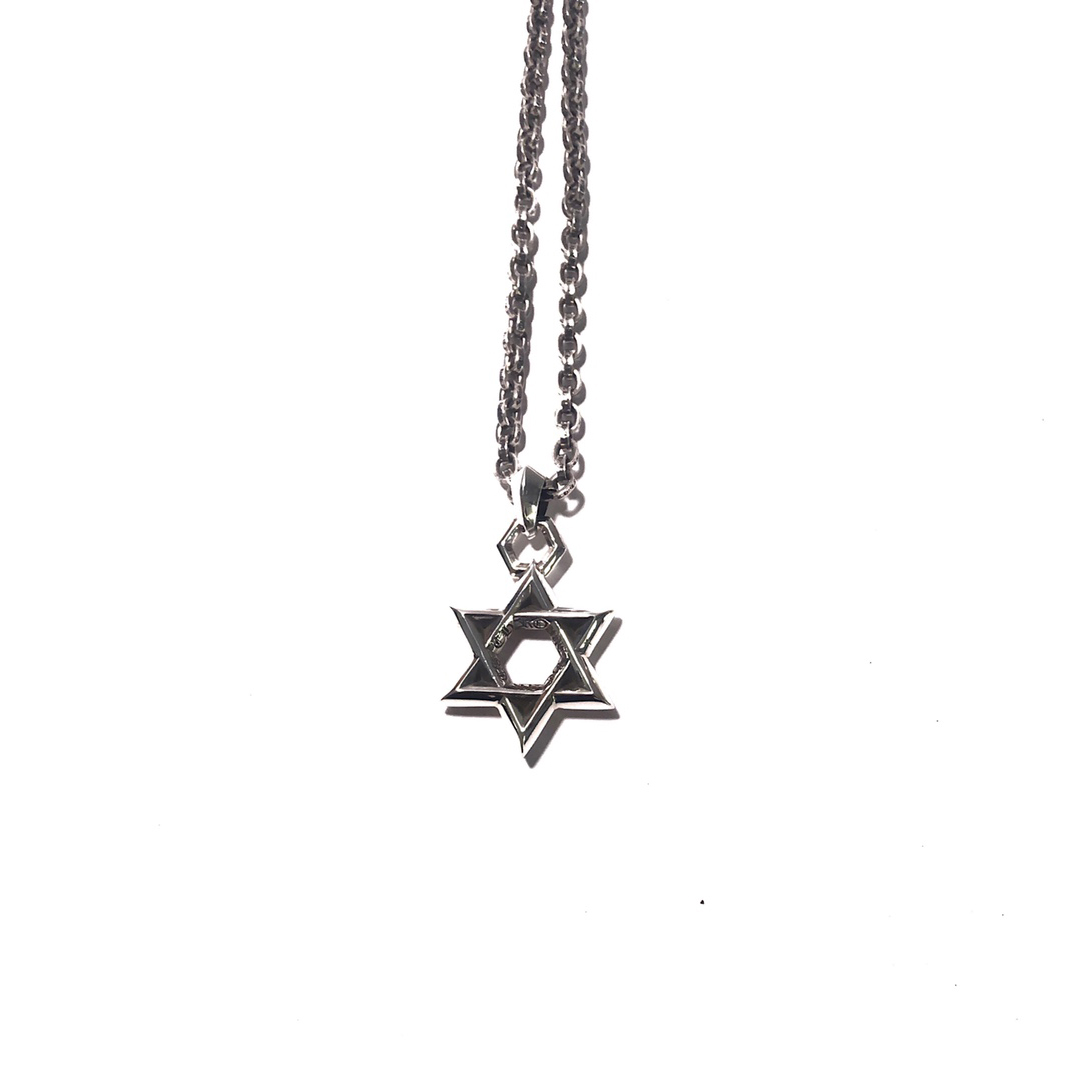 Chrome Hearts Six-pointed Star Necklace（CHROME HEARTS 328）