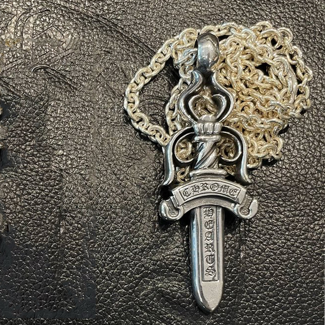 Chrome Hearts Large Sword Necklace（CHROME HEARTS 330）