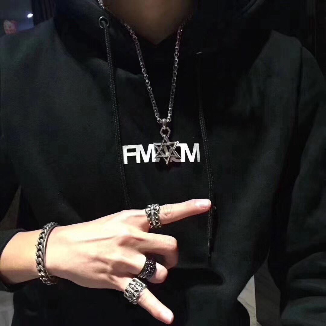 Chrome Hearts Six-pointed Star Necklace（CHROME HEARTS 328）