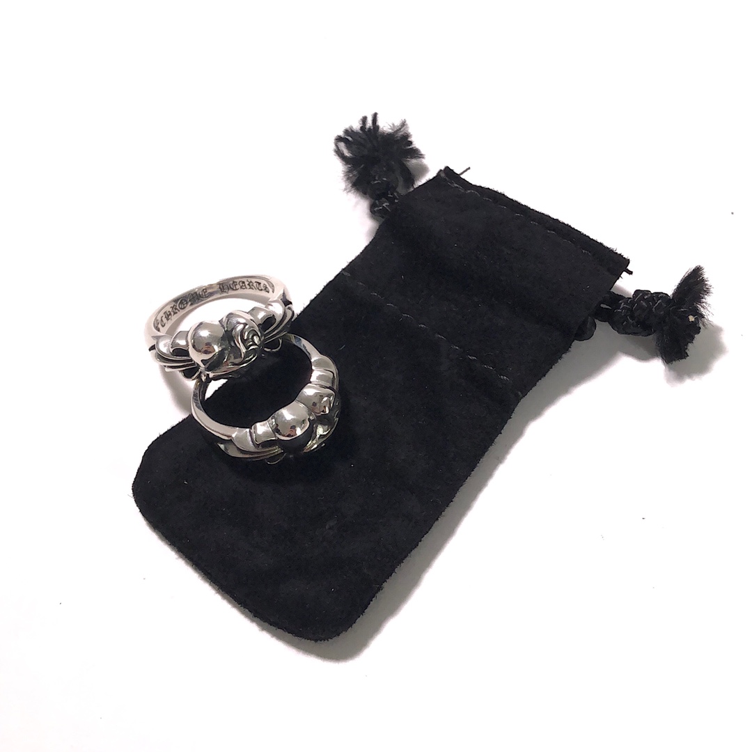 CHROME HEARTS Heart Totem Ring（CHROME HEARTS 291）