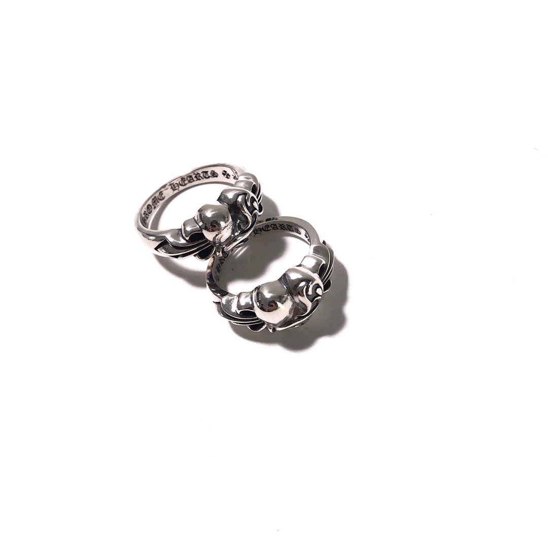 CHROME HEARTS Heart Totem Ring（CHROME HEARTS 291）