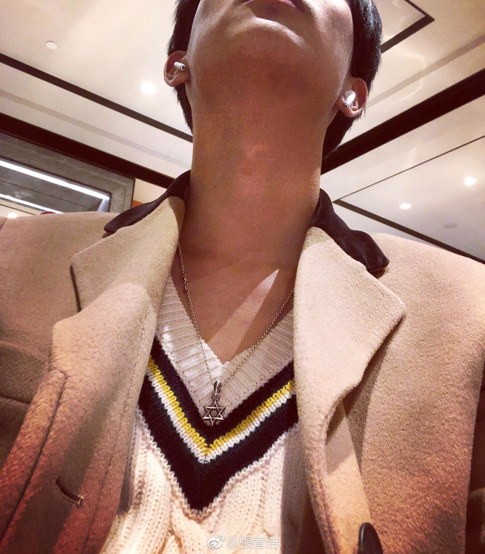 Chrome Hearts Six-pointed Star Necklace（CHROME HEARTS 328）