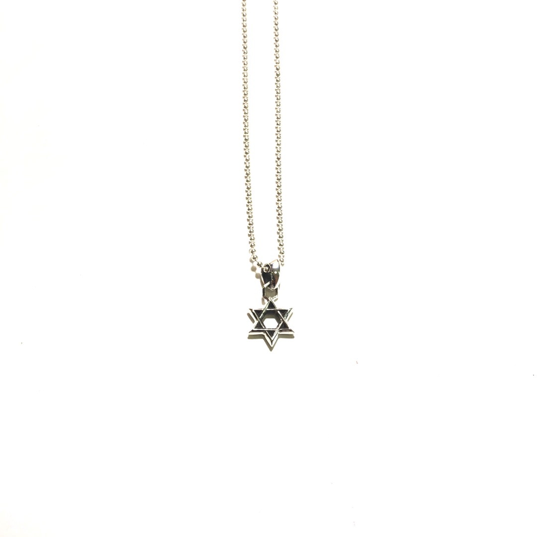 Chrome Hearts Six-pointed Star Necklace（CHROME HEARTS 328）
