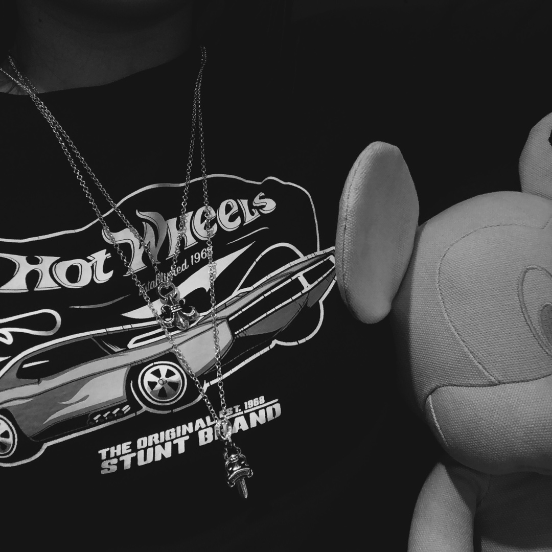 CHROME HEARTS Alphabet Ring Sword Necklace（CHROME HEARTS 361）