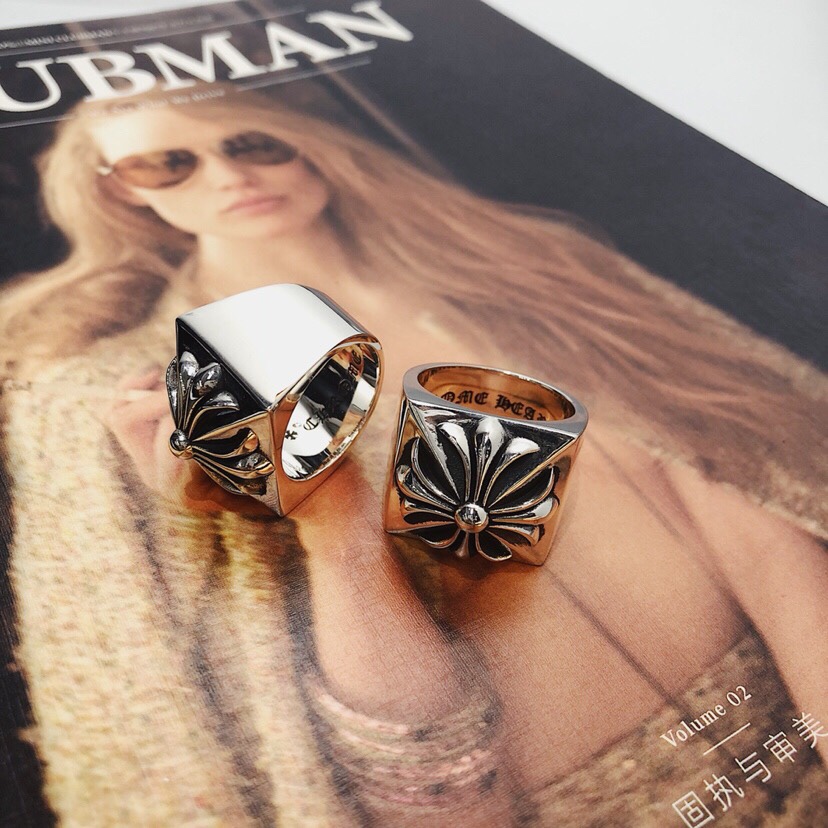 CHROME HEARTS Watcher Wide Ring（CHROME HEARTS 287）