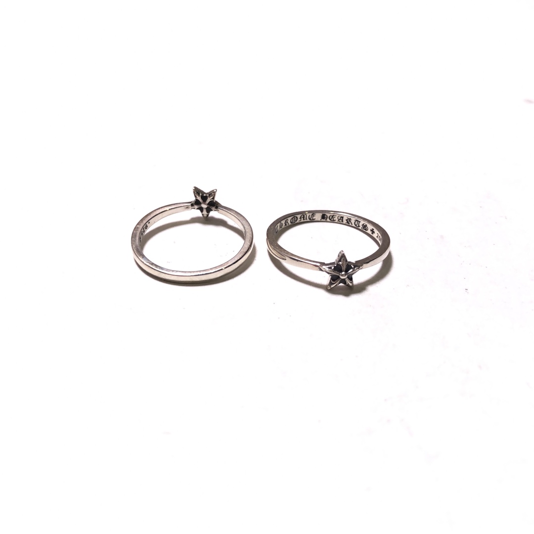 CHROME HEARTS Single Five-pointed Star Ring（CHROME HEARTS 270）