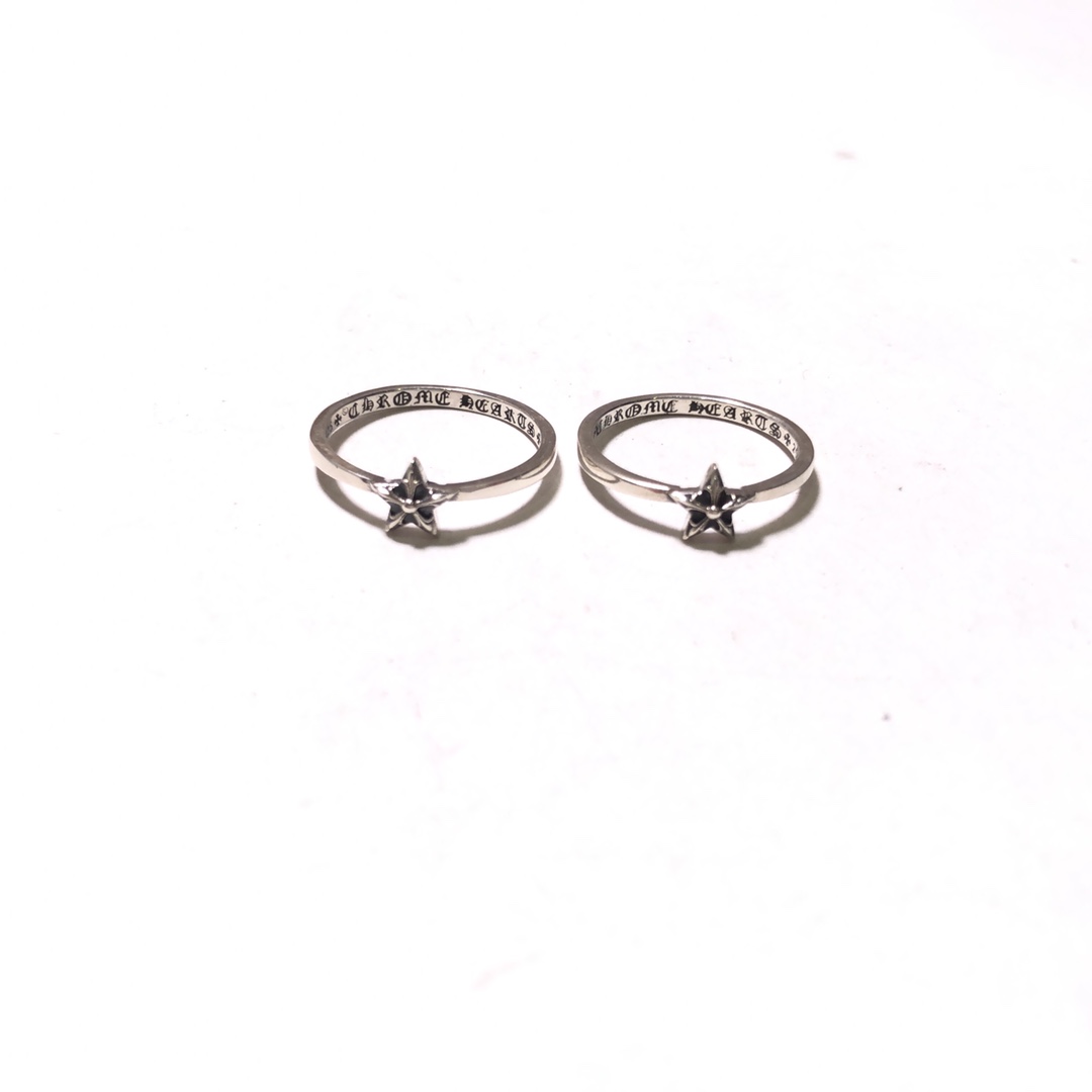 CHROME HEARTS Single Five-pointed Star Ring（CHROME HEARTS 270）