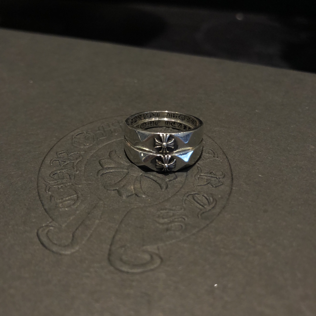 CHROME HEARTS Cross-cut Ring（CHROME HEARTS 283）