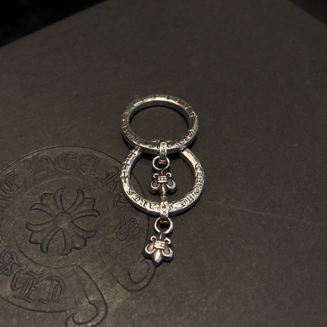 CHROME HEARTS Scout Flower Pendant Ring（CHROME HEARTS 290）