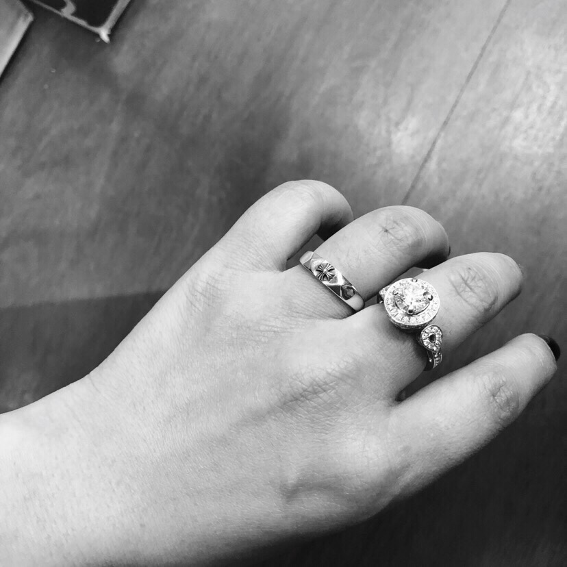 CHROME HEARTS Cross-cut Ring（CHROME HEARTS 283）