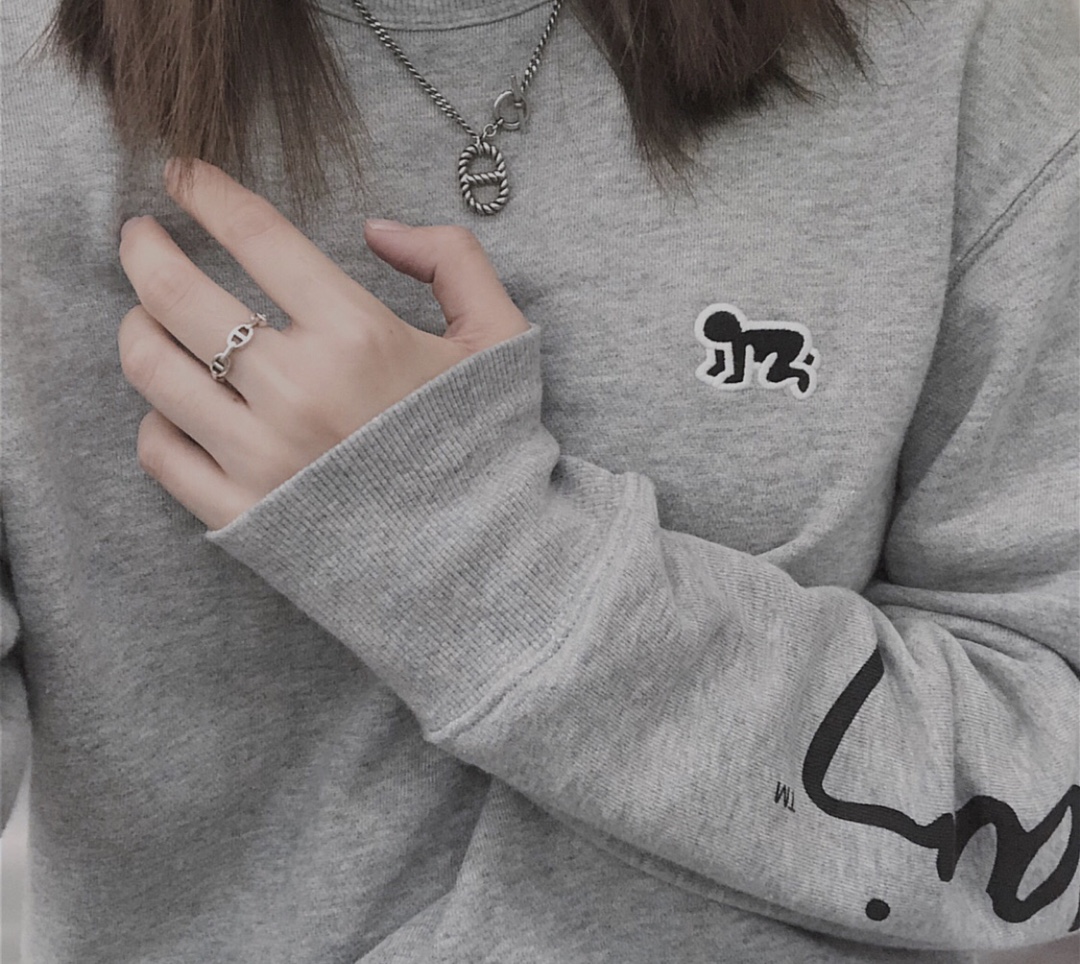 HERMES Chaine d'Ancre Enchainee Ring（H109507B）