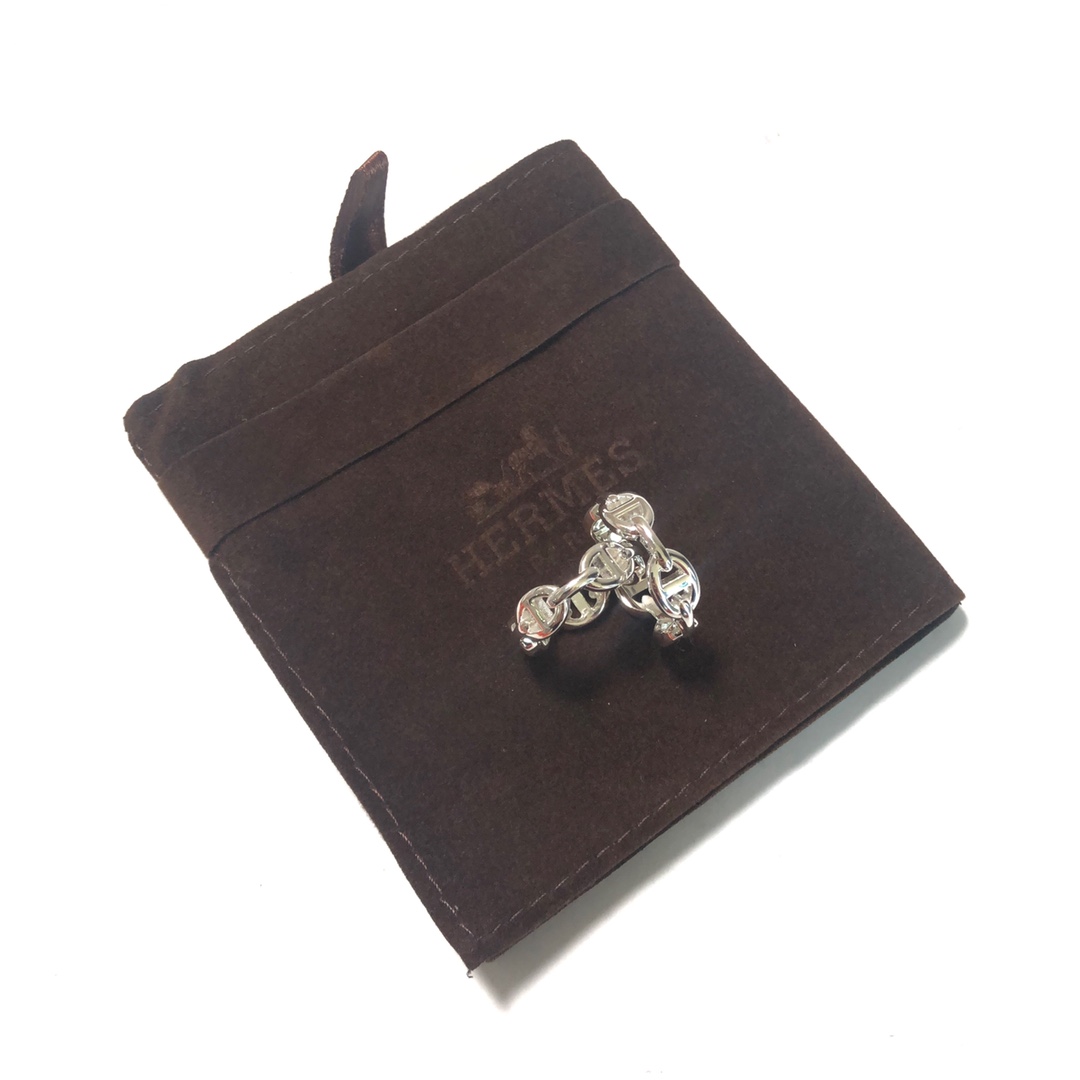 HERMES Chaine d'Ancre Enchainee Ring（H109507B）