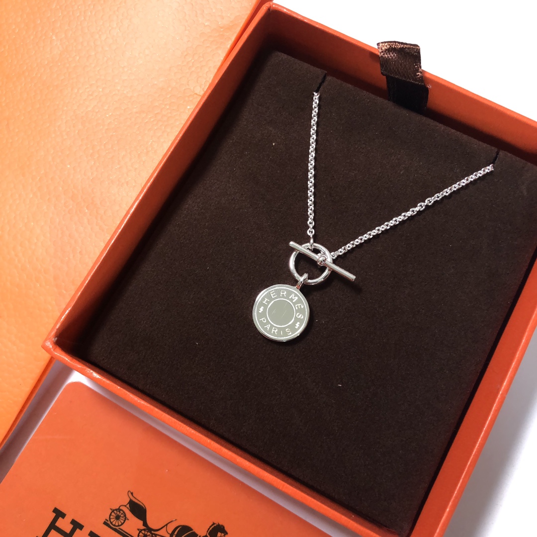 HERMES  Amulettes H Ex-Libris pendant（H104143B-00）