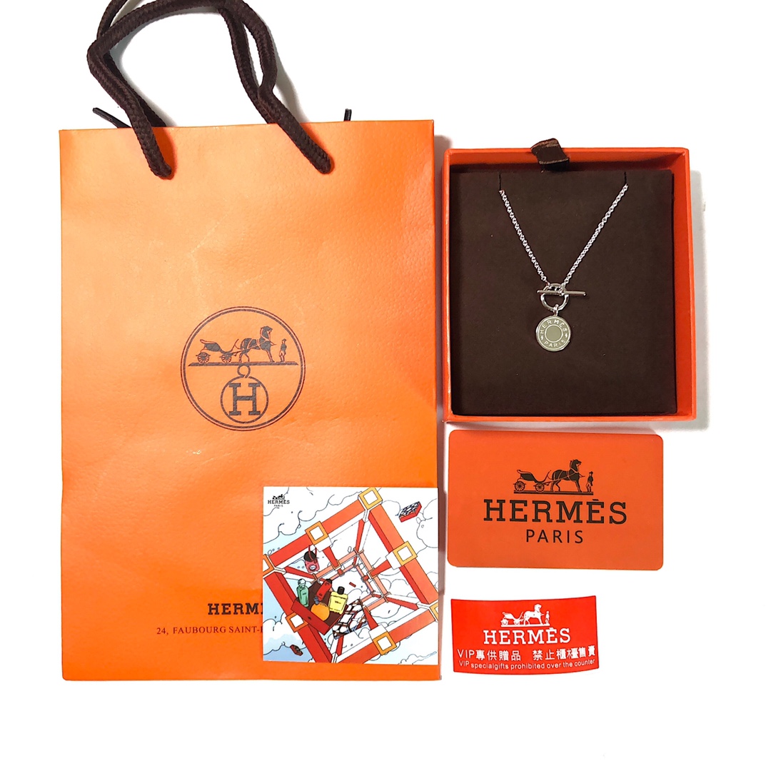 HERMES  Amulettes H Ex-Libris pendant（H104143B-00）