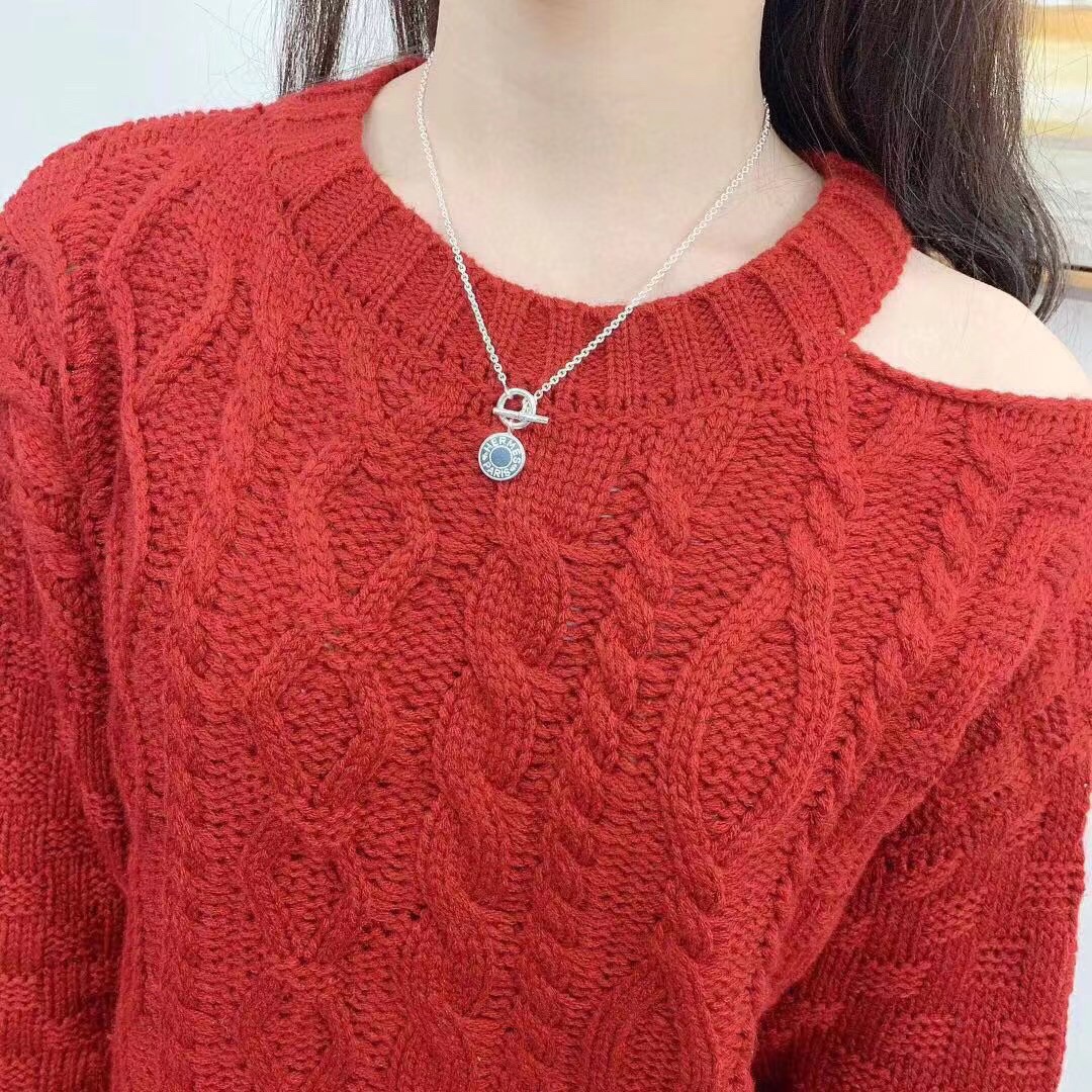 HERMES  Amulettes H Ex-Libris pendant（H104143B-00）