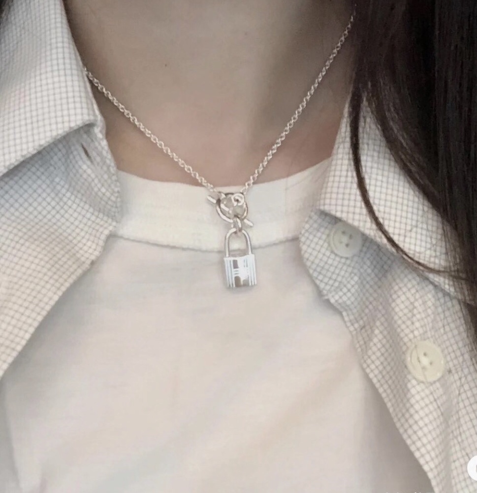 Hermes Amulettes Cadena Pendant "Silver"（H121331B-00）