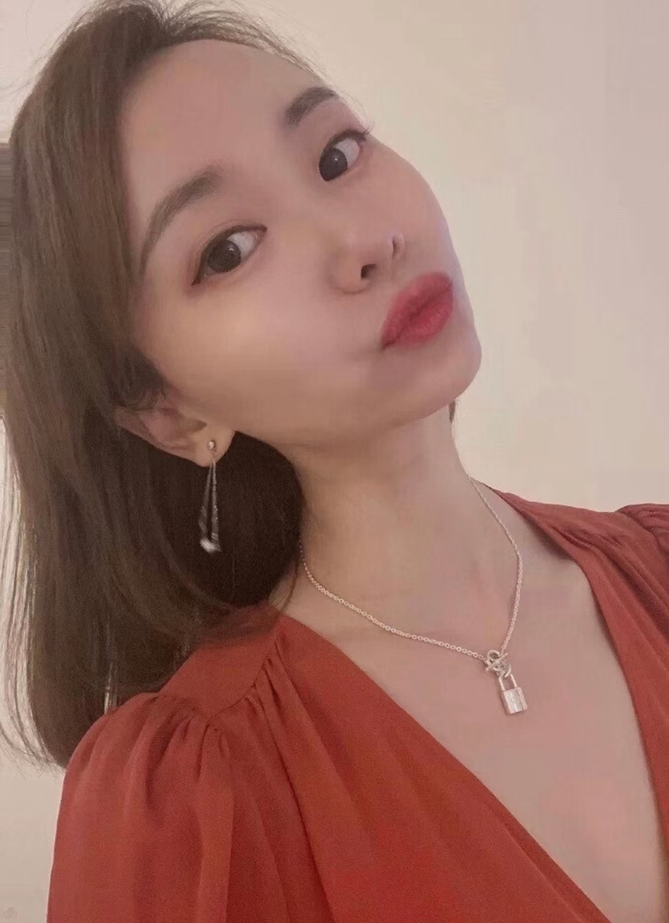 Hermes Amulettes Cadena Pendant "Silver"（H121331B-00）