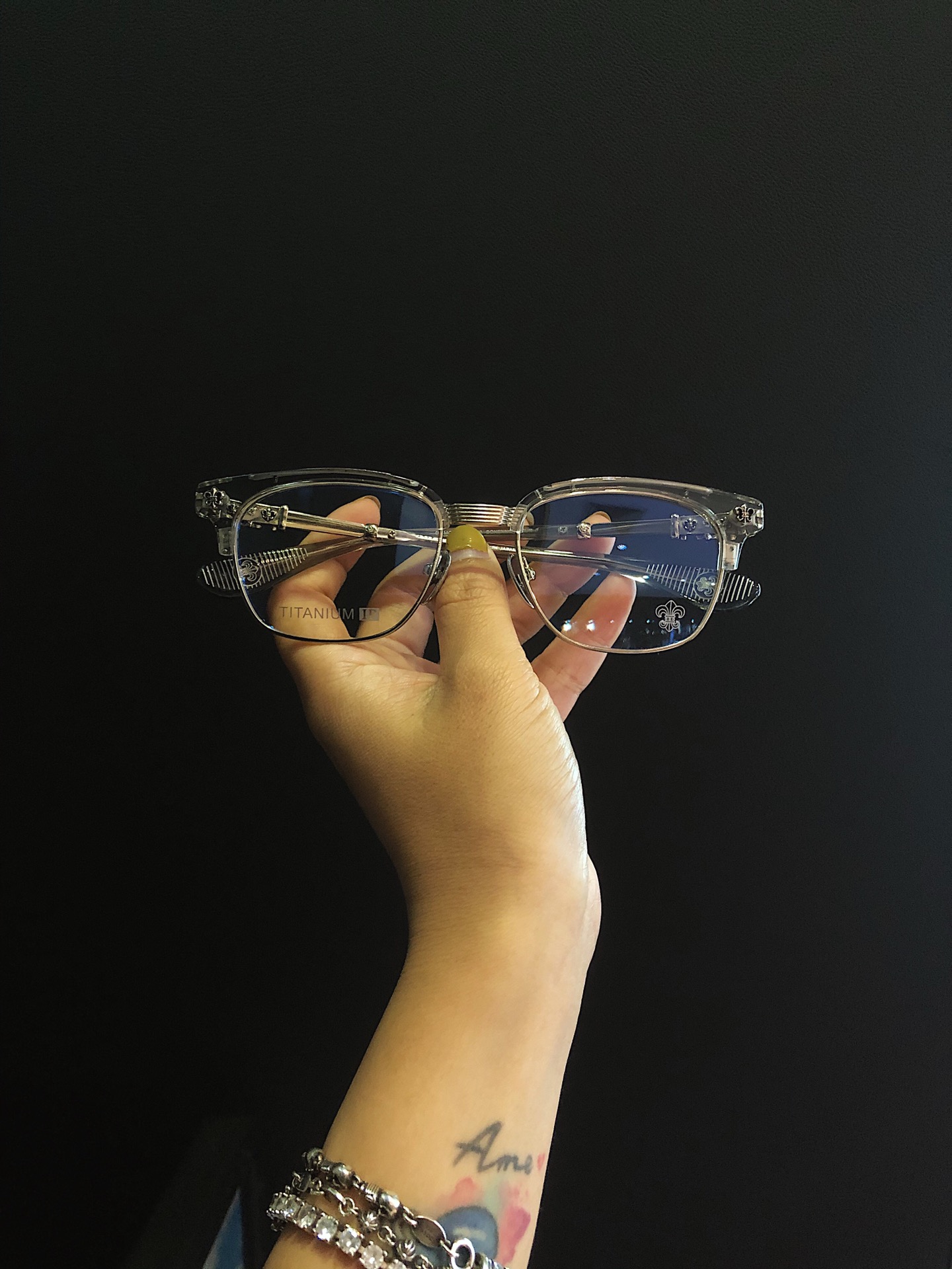 Chrome Hearts Glasses (CHROME HEARTS 370)