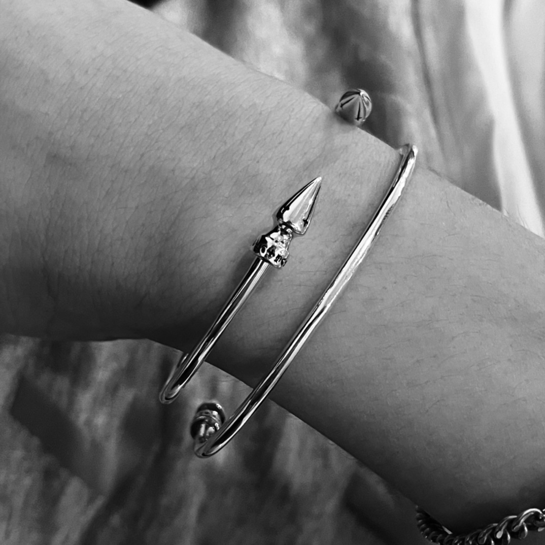 Chrome hearts double nail bracelet（CHROME HEARTS 308）
