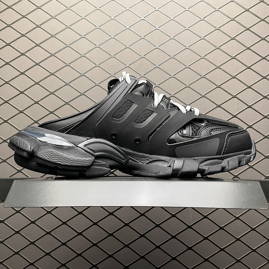 Balenciaga Track Mule 'Black'（653814W3DA31000）