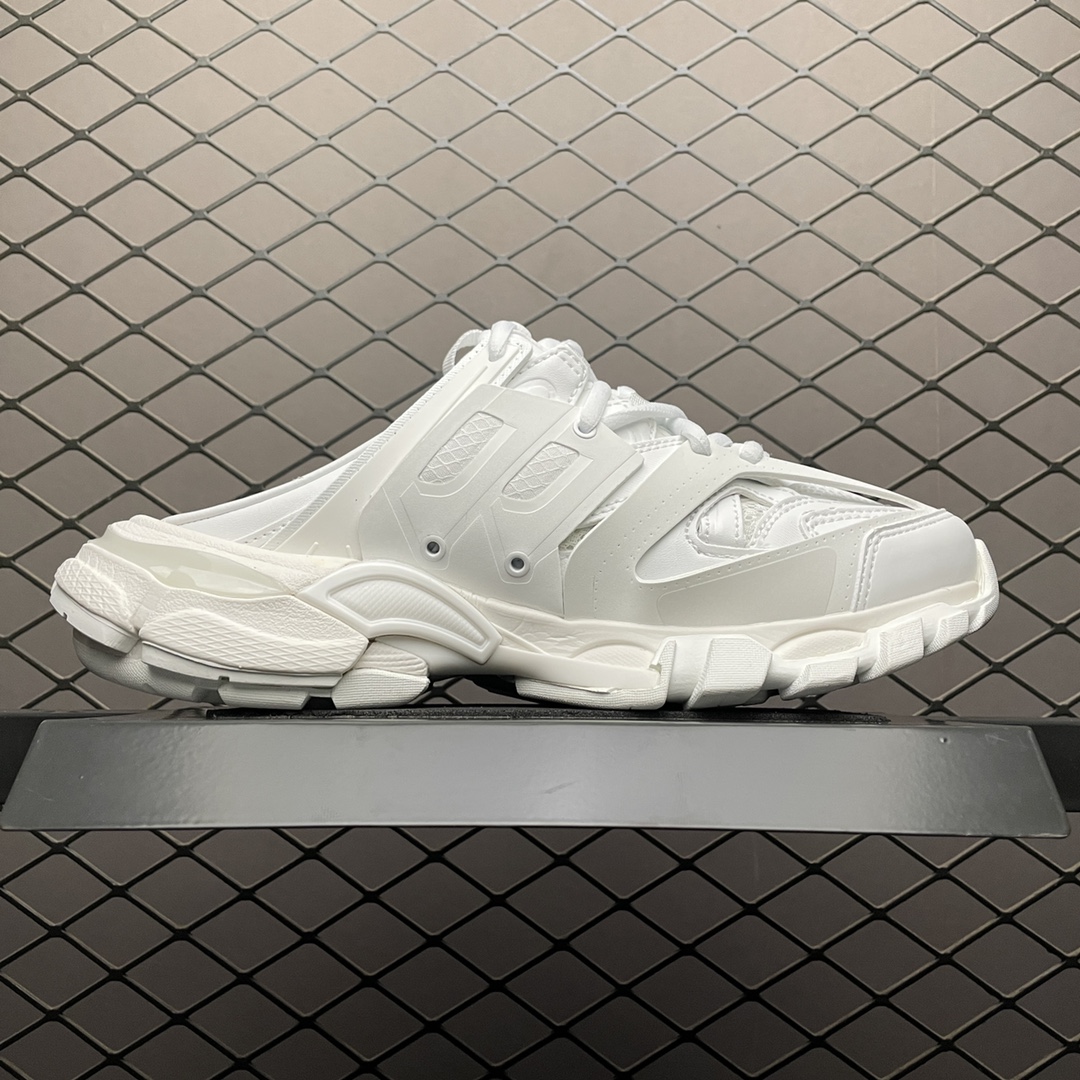 Balenciaga Track Mule White（653813W3CP39000）