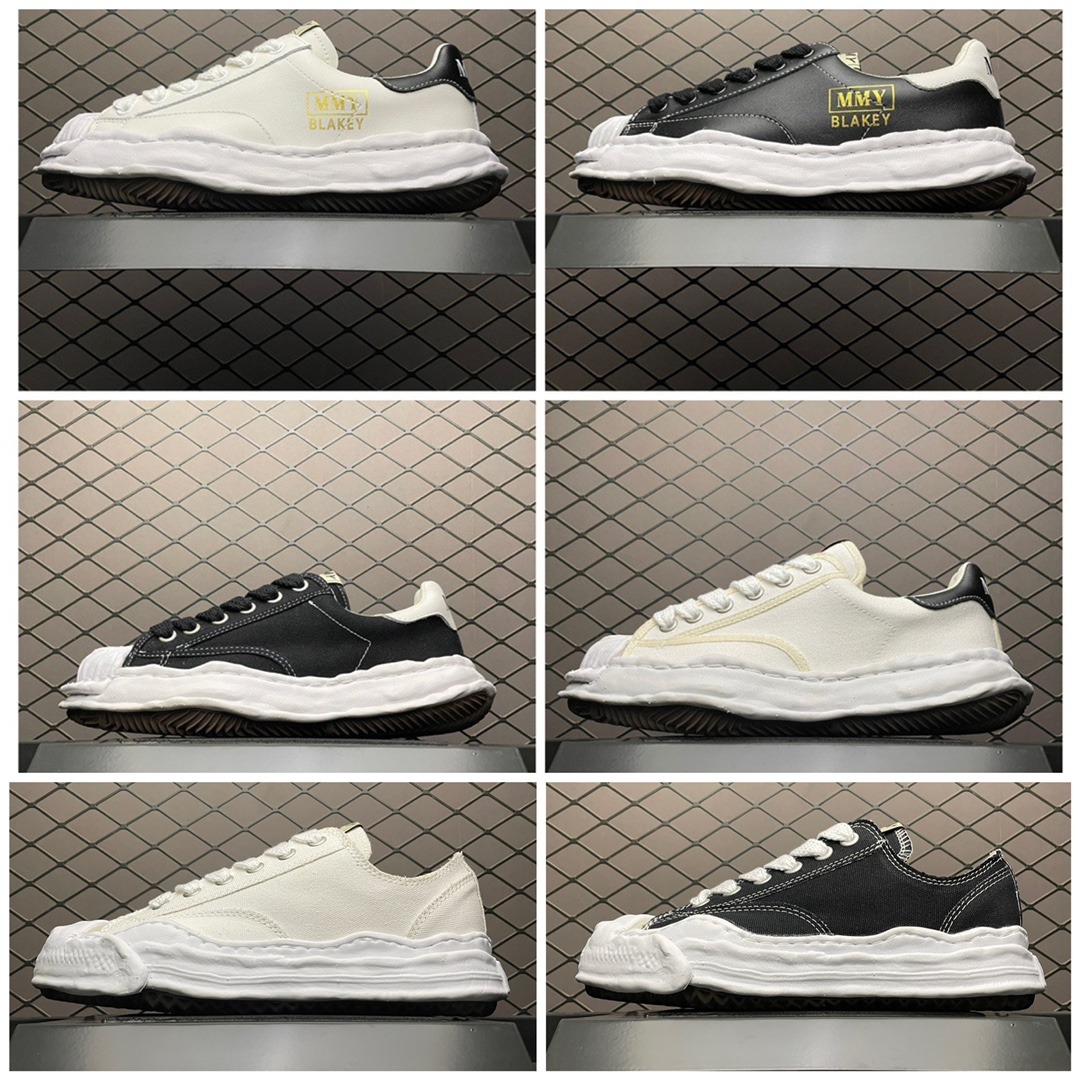 Maison MIHARA YASUHIRO HANK OG Sole Canvas Low-top Sneaker "White" (A05FW702-WHITE)